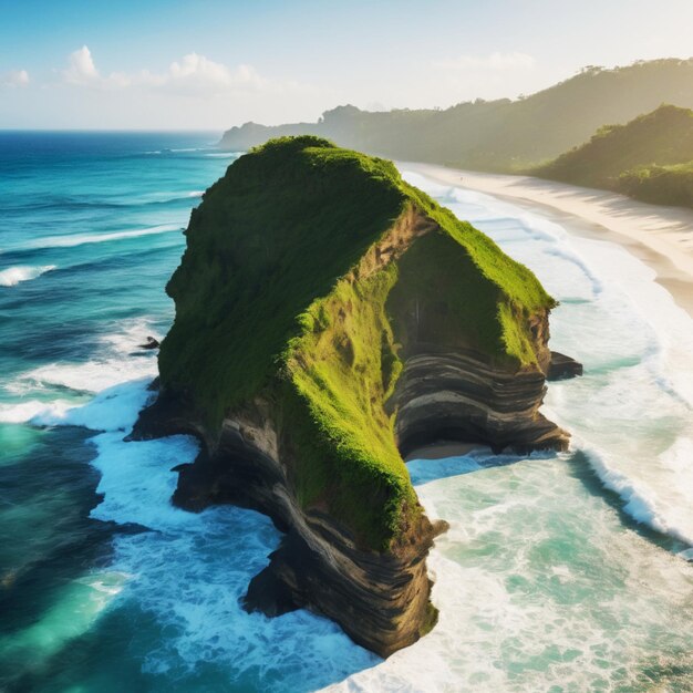 Foto vrije afbeelding prachtig eiland in de wereld achtergrond nusa penida bali indonesië