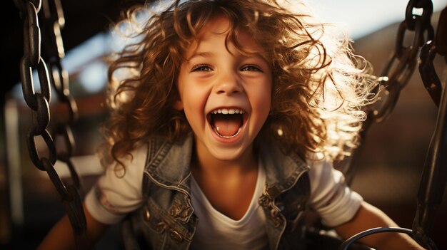 Foto vrijheid in de kindertijd