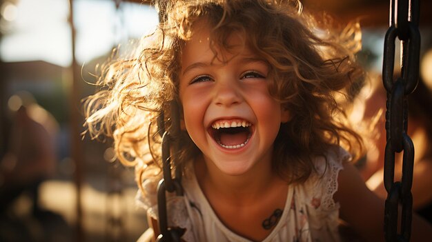 Foto vrijheid in de kindertijd