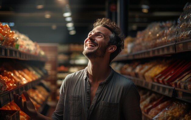 Vrolijk boodschappen doen Generatieve AI