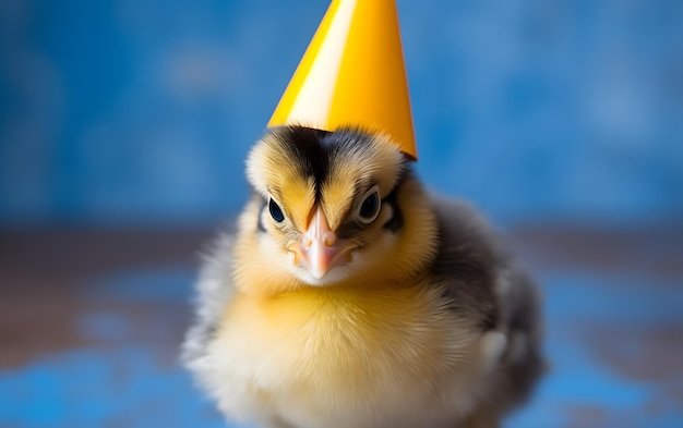 Vrolijk verjaardag baby kippen illustratie achtergrond