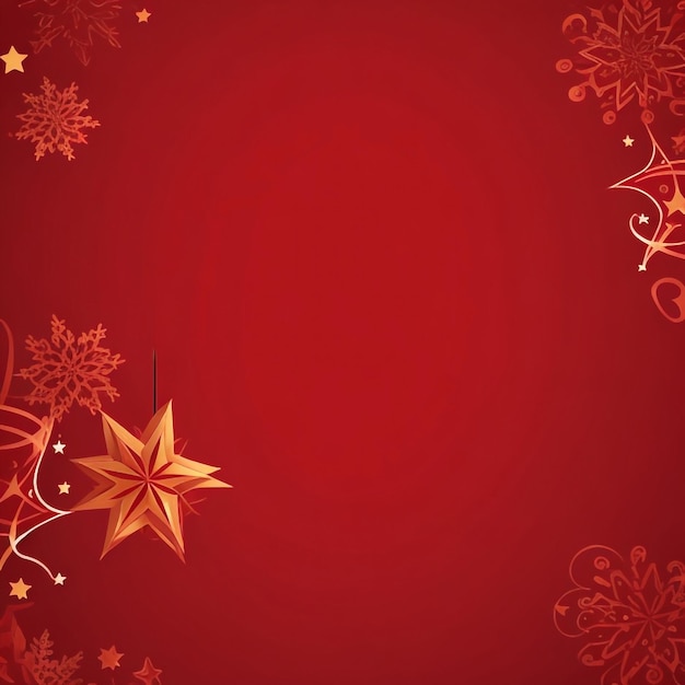 Vrolijke kerst ster beelden collecties schattige behang ai gegenereerd
