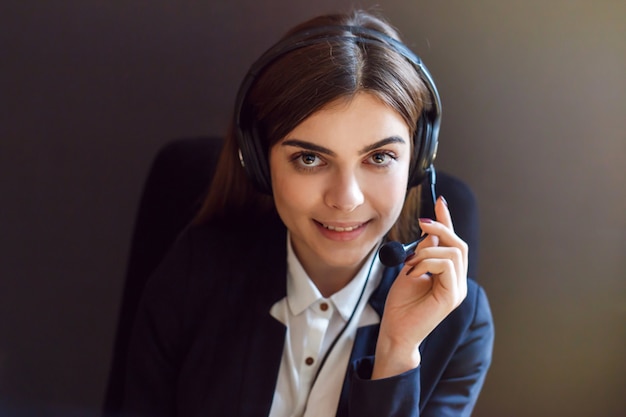 Vrouw Callcenter Operator