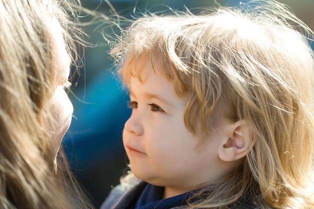 Vrouw en kind