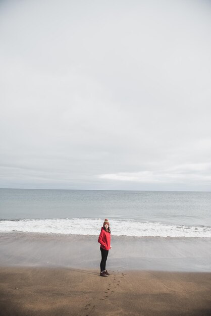 Vrouw in IJsland