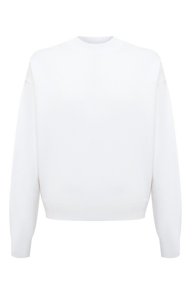 Foto vrouwelijke witte hoodie mockup op een mannequin