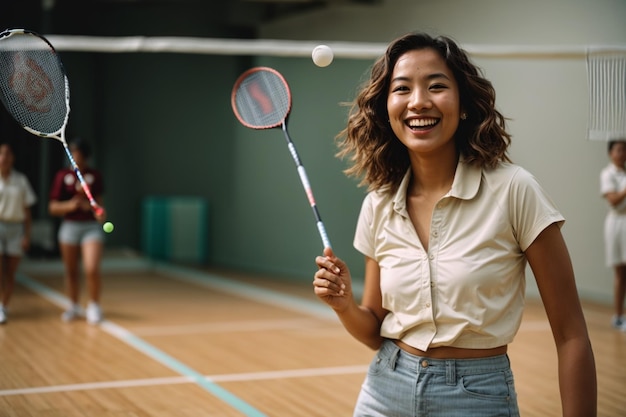 vrouwen die tennissen