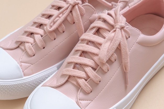 Vrouwen lederen sneakers schoenen