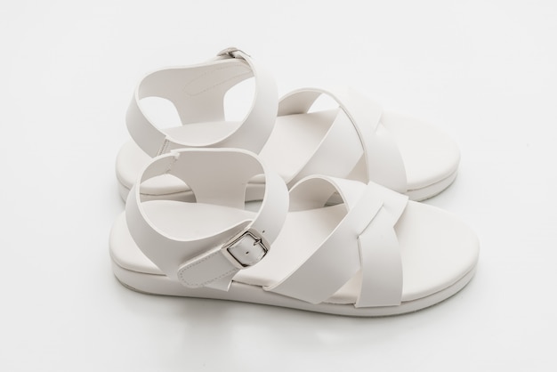 vrouwen leren sandalen