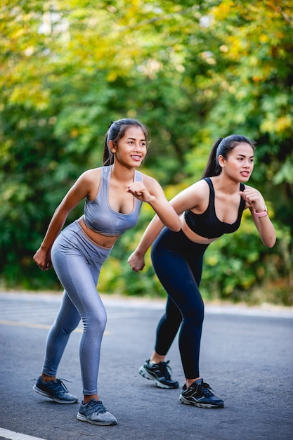 Vrouwen trainen graag voor een goede gezondheid