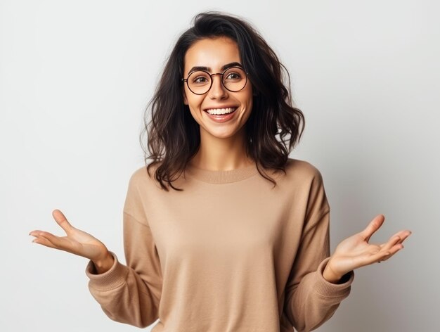 Vrouwen wijzen met de vinger.