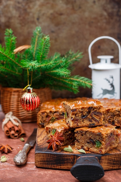 Vruchtencake Met Rozijnen