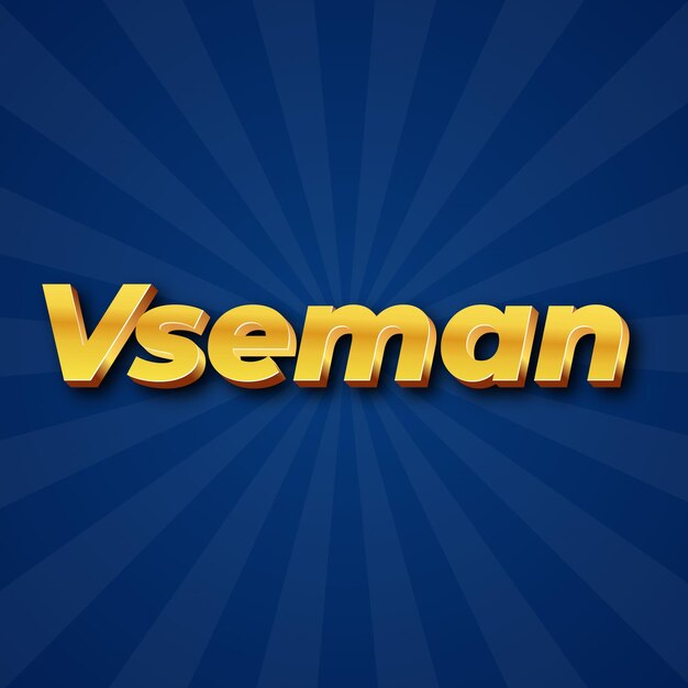 Vseman text effect gold jpg attractive background card photo