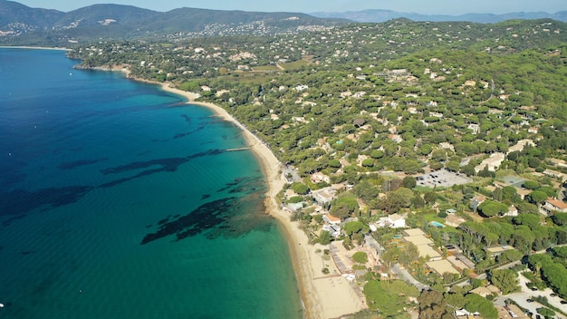 Vue aerienne cote varoise