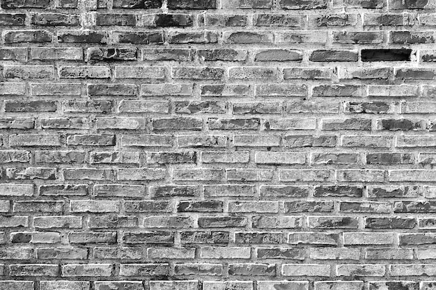 Vuile oude muur voor achtergrond in zwart-witte fotografie