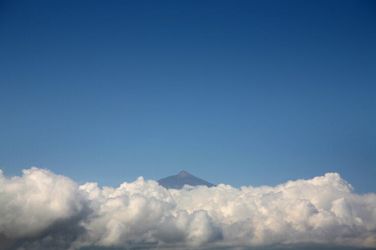 Photo 화산 구름