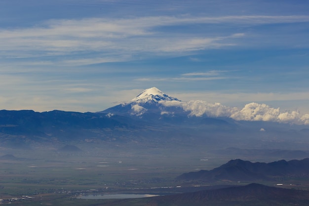 Vulkaan pico de orizaba de hoogste berg van Mexico, de Citlaltepetl