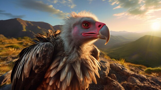 Photo vulture high quality background