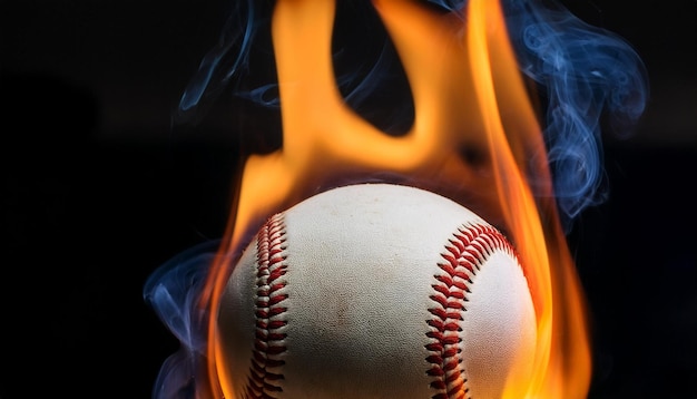 Vuurige honkbal