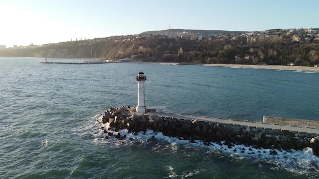 Vuurtoren aan de Zwarte Zee Bulgarije Varna