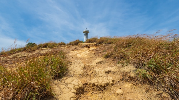 Vuurtoren op de top