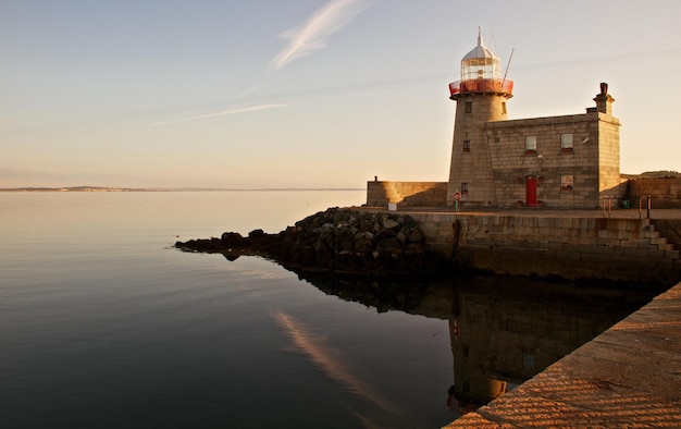 Vuurtoren op zee