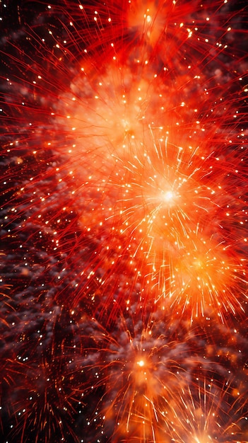 vuurwerk is een symbool van onafhankelijkheid en het jaar