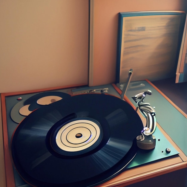 vynil vinylplaat speel muziek vintage