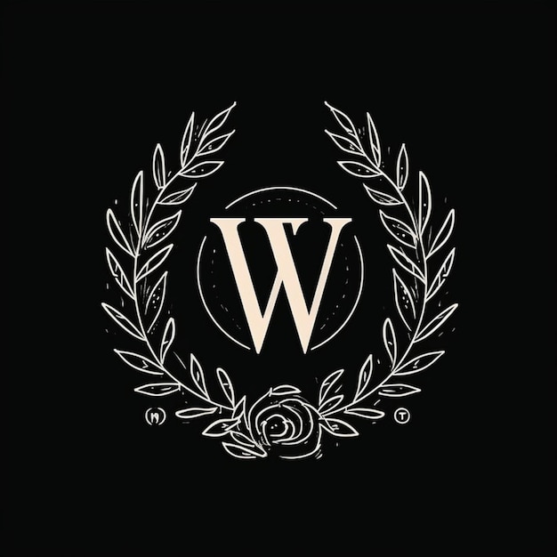 w logo