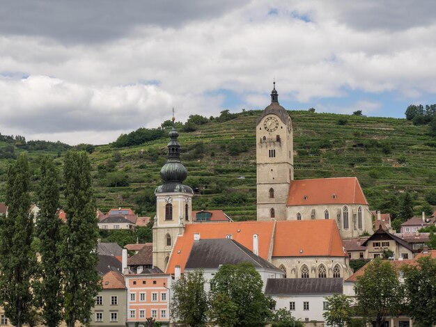 Photo wachau at the danube river