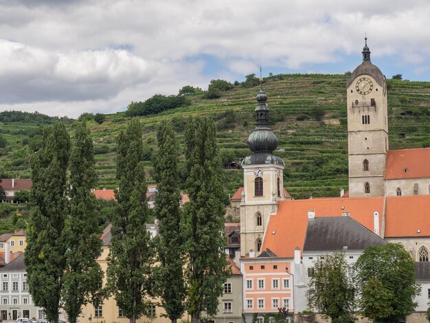 Photo wachau at the danube river