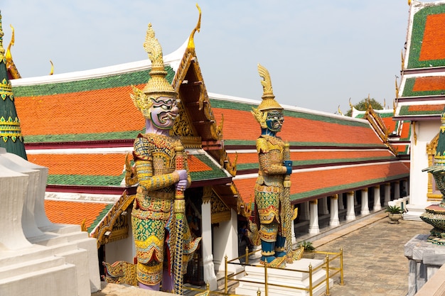 Wachten van Wat Po-tempel