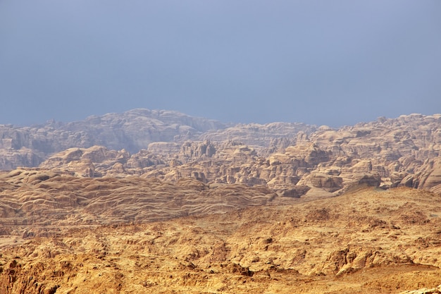 Wadi Disah Al Shaq canyon 사우디 아라비아