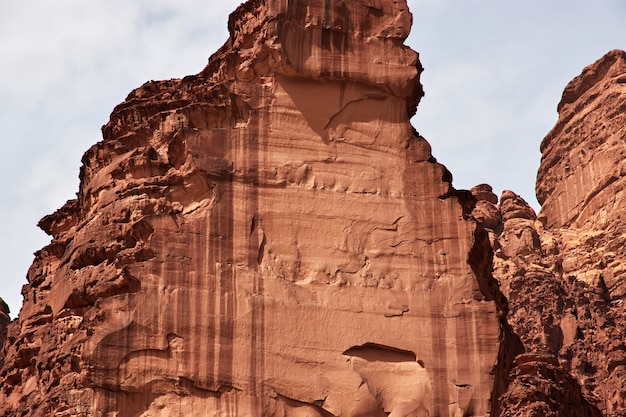 Wadi Disah in Al Shaq canyon of Saudi Arabia