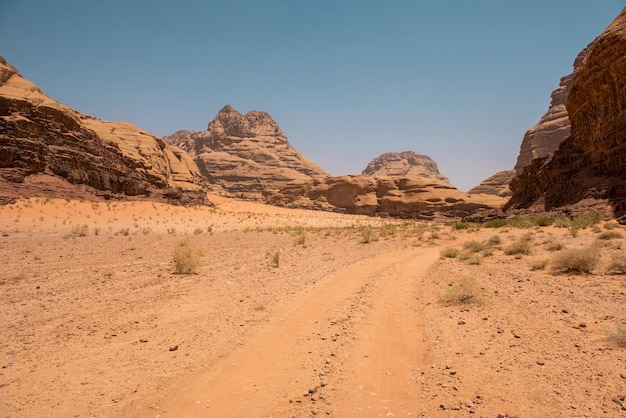 Wadi Rum desert Jordan