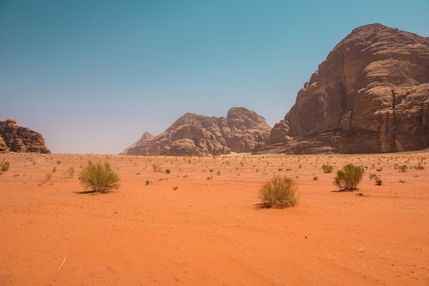 Wadi Rum desert Jordan