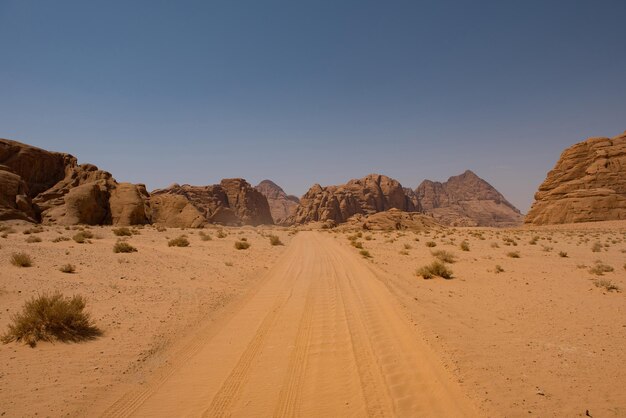 Wadi Rum desert Jordan