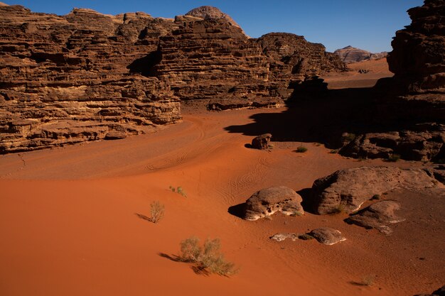 Wadi Rum Desert in Jordan