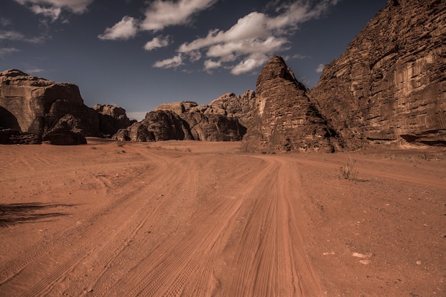 wadi Rum Desert in Jordan