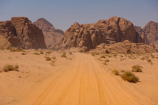 Wadi Rum woestijn Jordanië