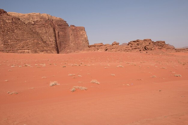 Wadi Rum woestijn Vallei van de Maan Jordanië Midden-Oosten