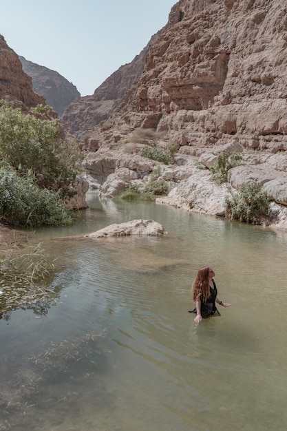 Photo wadis in oman