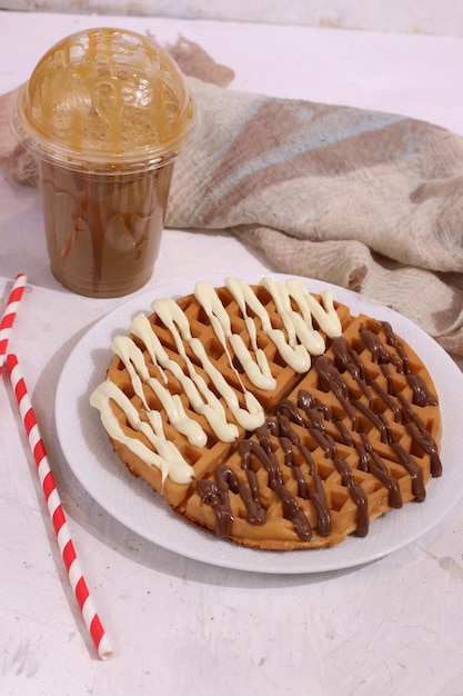 wafel dessert