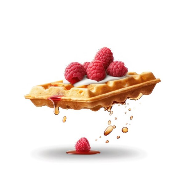 Foto wafelsiroop wafelbeslag gekarameliseerde wafels wafels de choclo wafeltoppings wafel wa