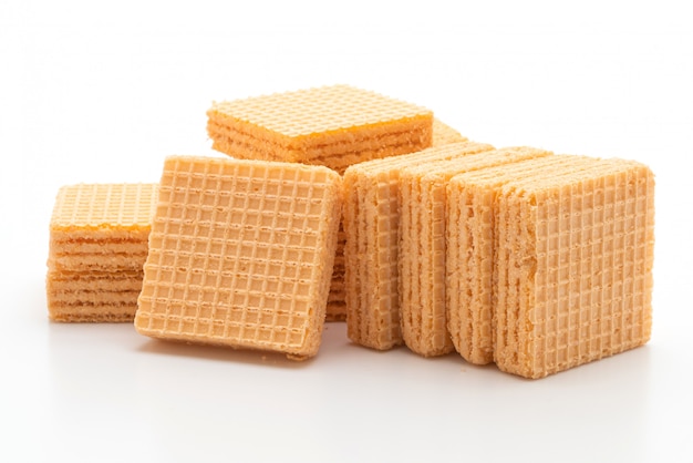 wafer biscuit with orange cream