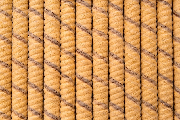 Wafer rolls as a background copy space