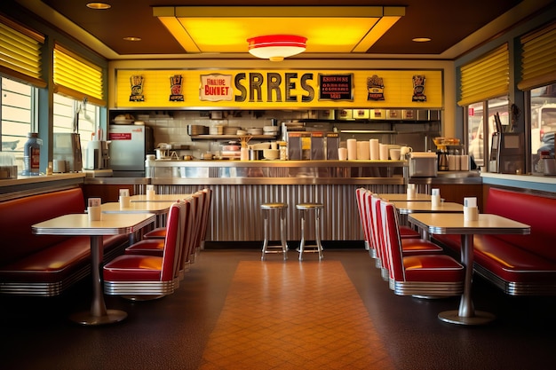 Waffle House Diner Vintage Americana
