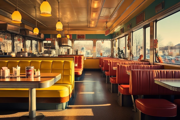 Waffle House Diner Vintage Americana