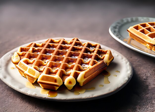 waffles food photography studio light