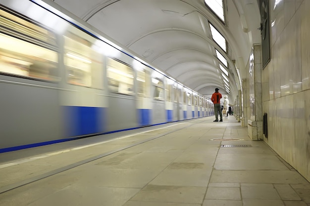 wagen trein metro beweging, transport concept abstracte achtergrond zonder mensen